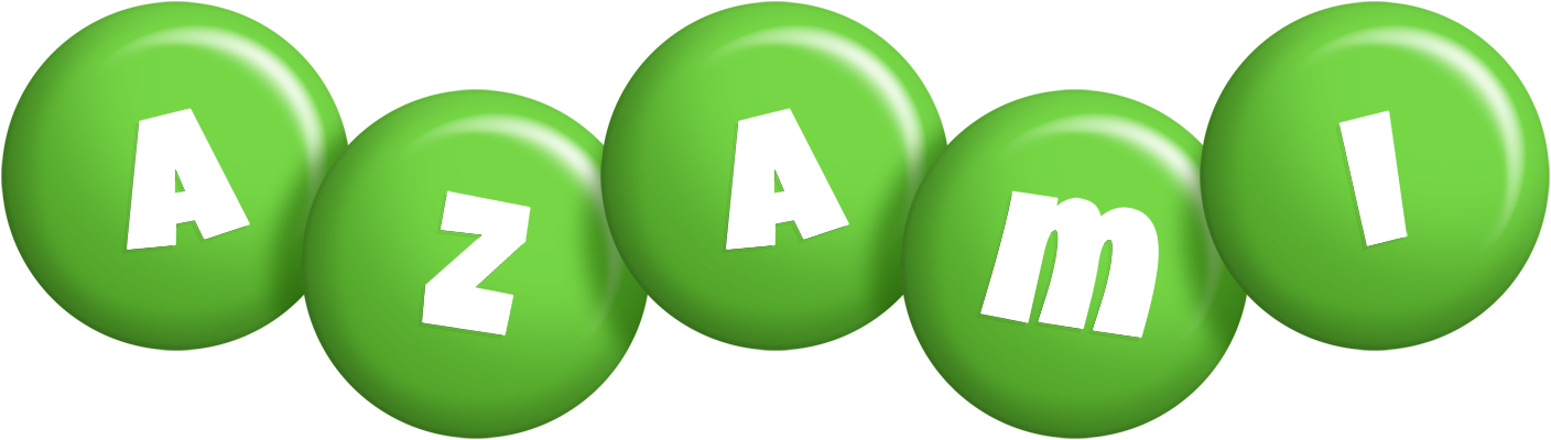 Azami candy-green logo