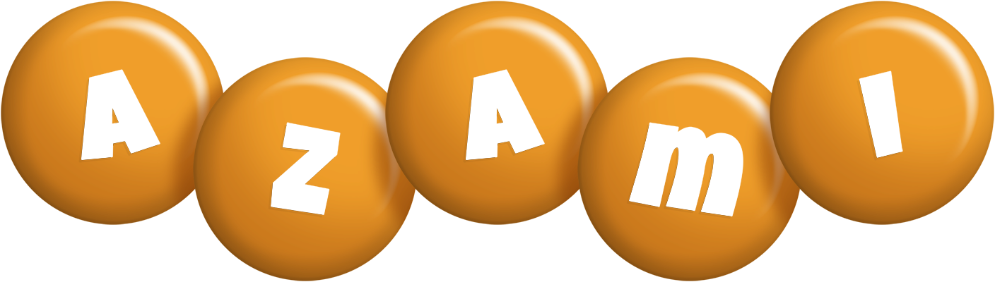Azami candy-orange logo