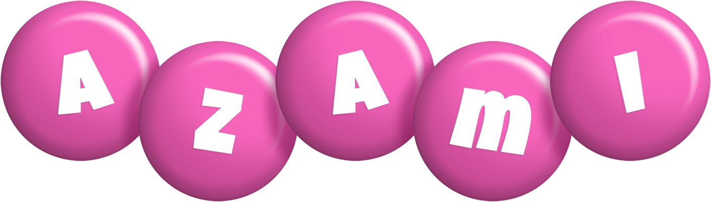 Azami candy-pink logo