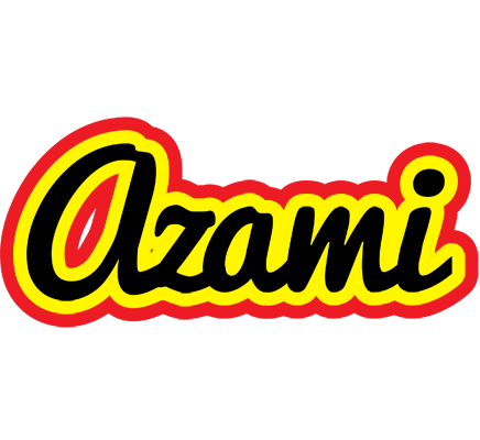 Azami flaming logo