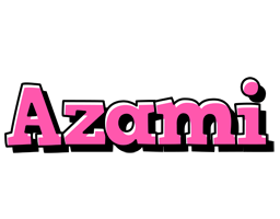 Azami girlish logo