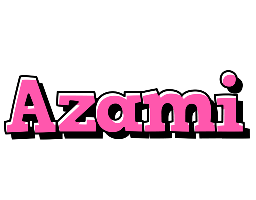 Azami girlish logo
