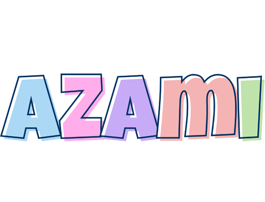 Azami pastel logo