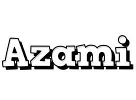 Azami snowing logo