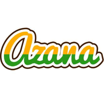 Azana banana logo