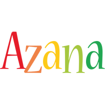 Azana birthday logo