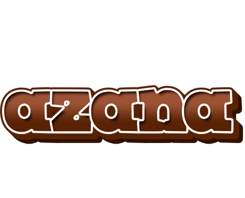 Azana brownie logo