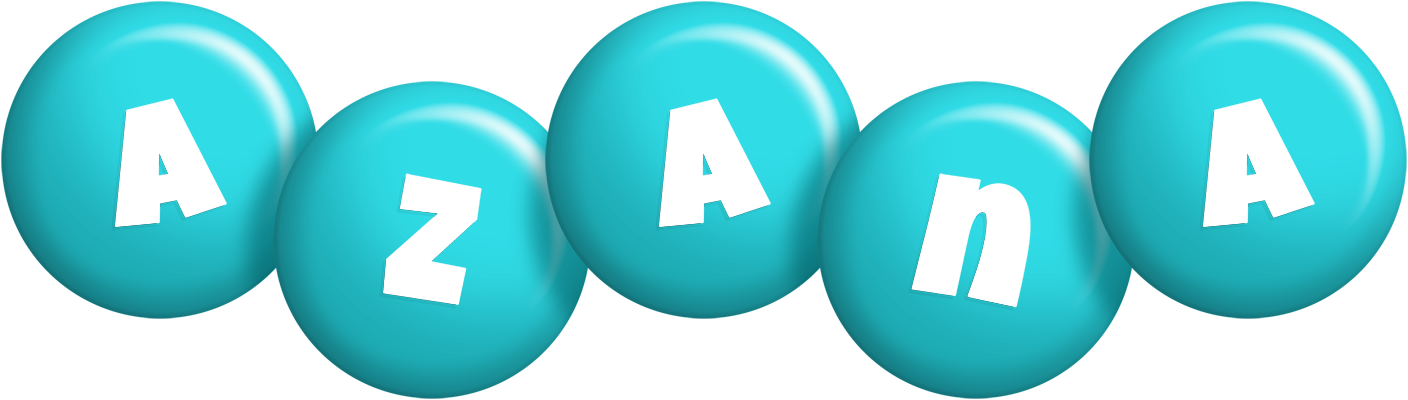 Azana candy-azur logo