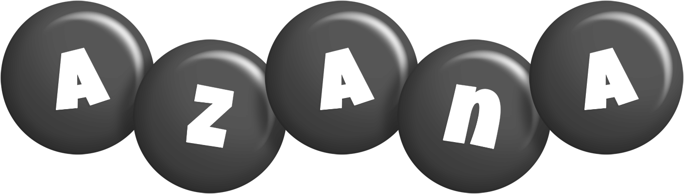 Azana candy-black logo