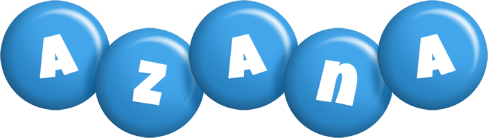 Azana candy-blue logo