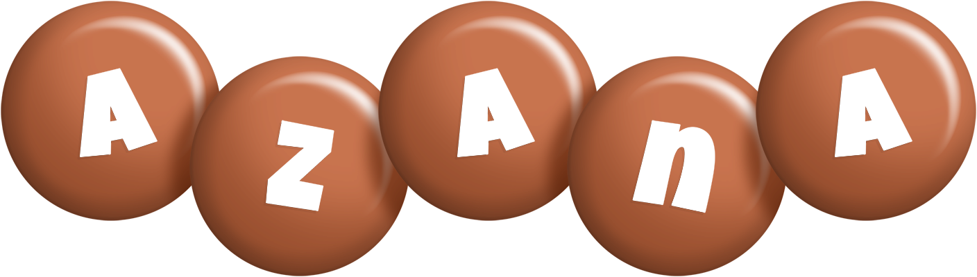 Azana candy-brown logo
