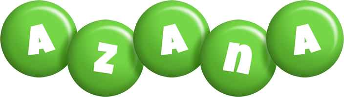 Azana candy-green logo