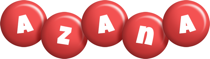 Azana candy-red logo