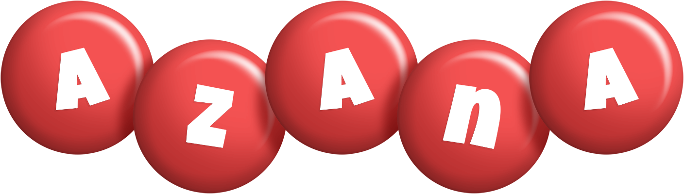 Azana candy-red logo