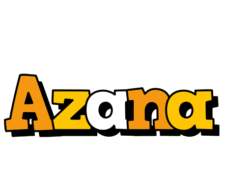 Azana cartoon logo