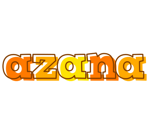 Azana desert logo