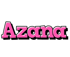 Azana girlish logo