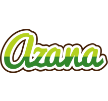 Azana golfing logo