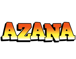 Azana sunset logo