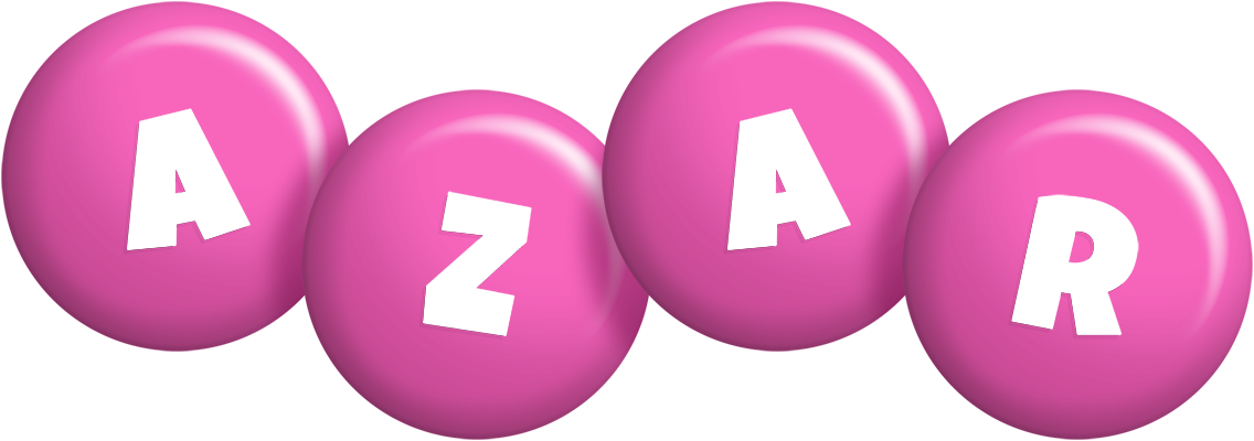 Azar candy-pink logo