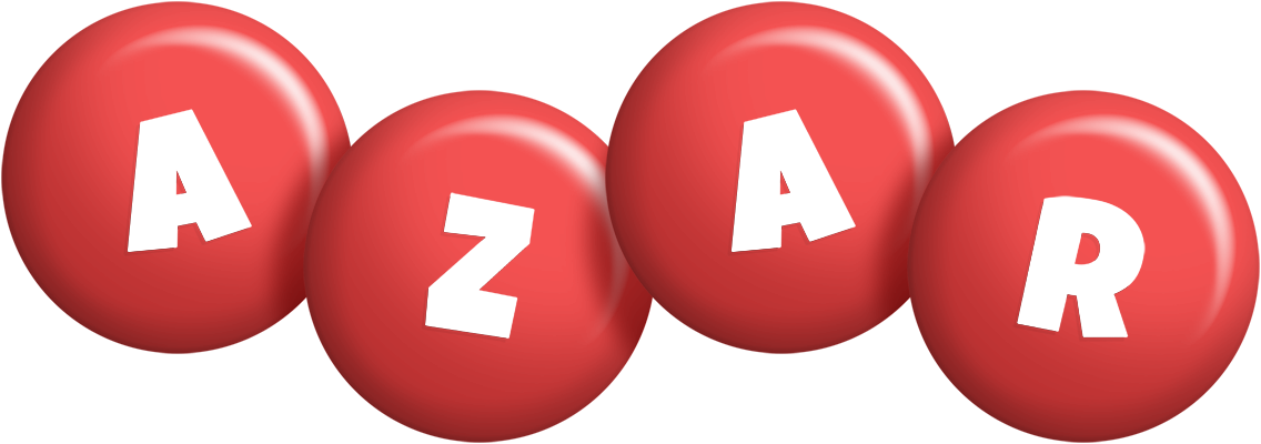 Azar candy-red logo