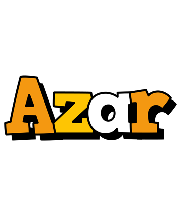 Azar cartoon logo