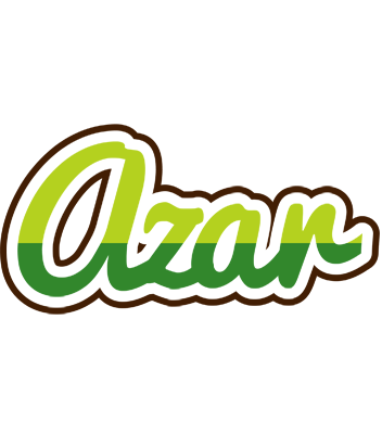 Azar golfing logo