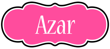 Azar invitation logo