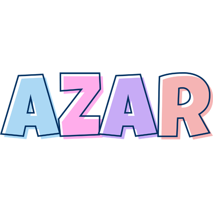 Azar pastel logo