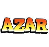 Azar sunset logo