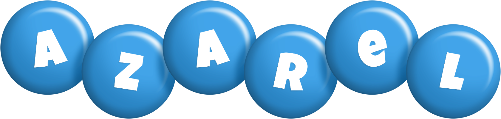 Azarel candy-blue logo