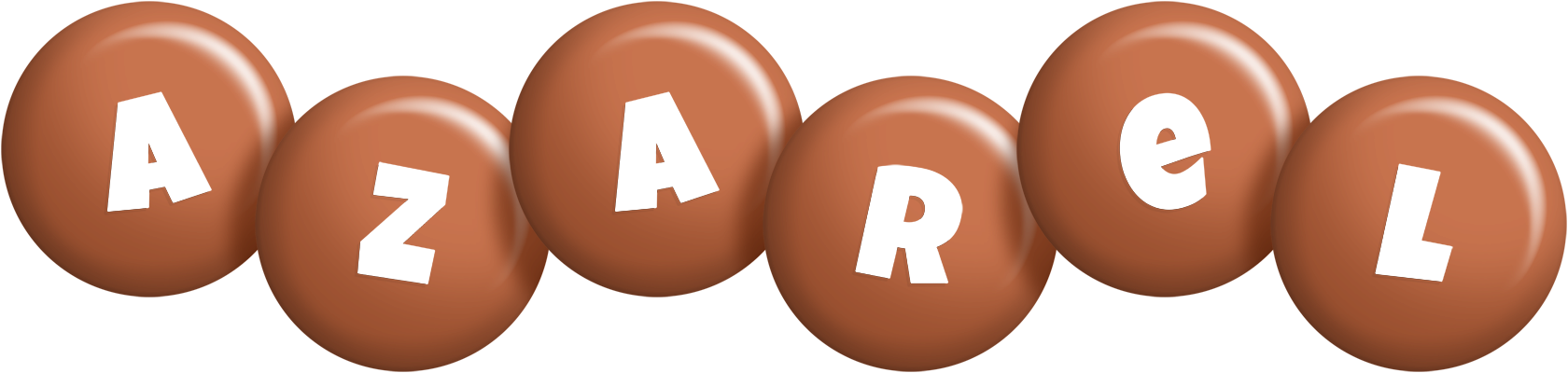 Azarel candy-brown logo