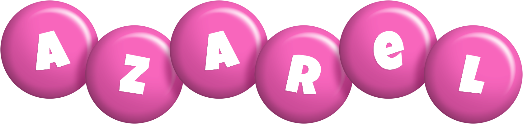 Azarel candy-pink logo