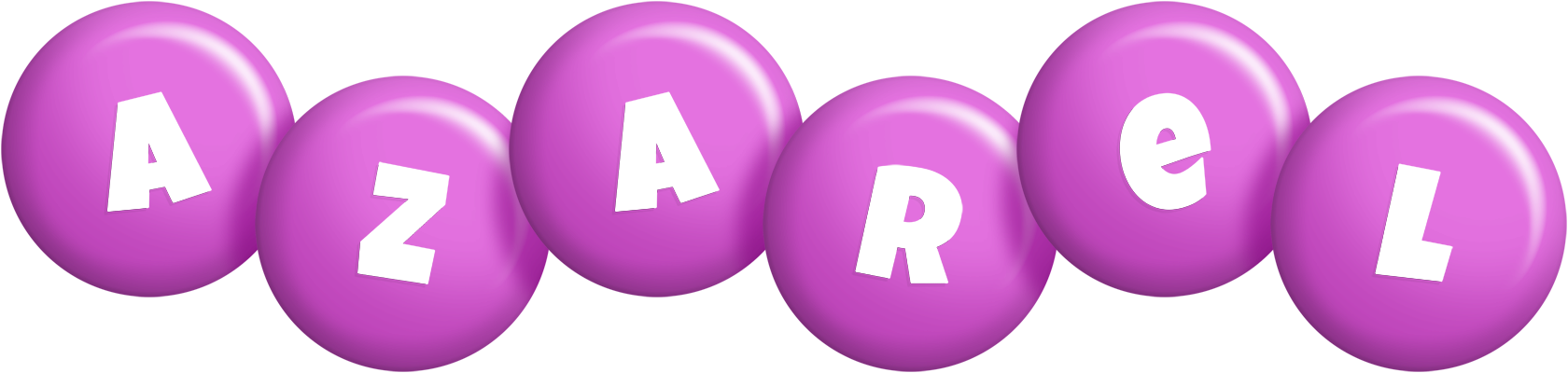 Azarel candy-purple logo