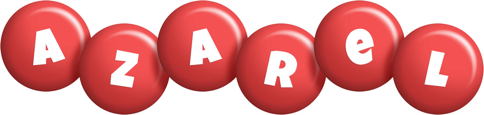 Azarel candy-red logo