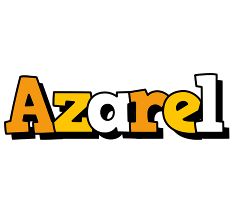 Azarel cartoon logo