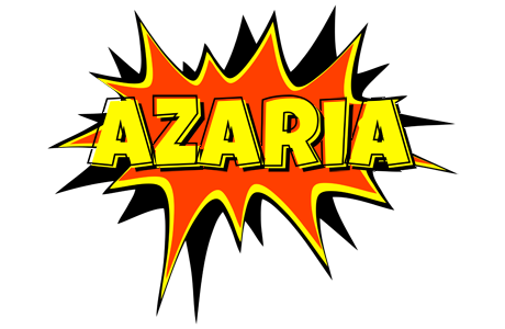 Azaria bazinga logo