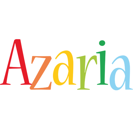 Azaria birthday logo