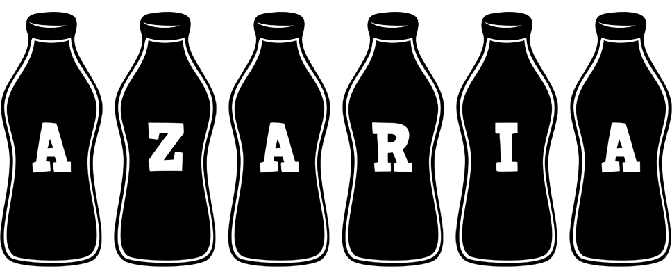 Azaria bottle logo