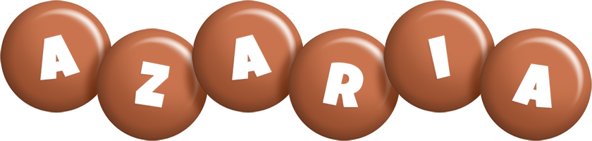 Azaria candy-brown logo