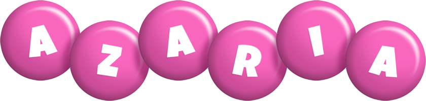 Azaria candy-pink logo