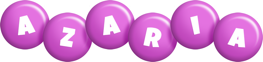 Azaria candy-purple logo