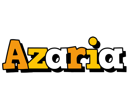 Azaria cartoon logo