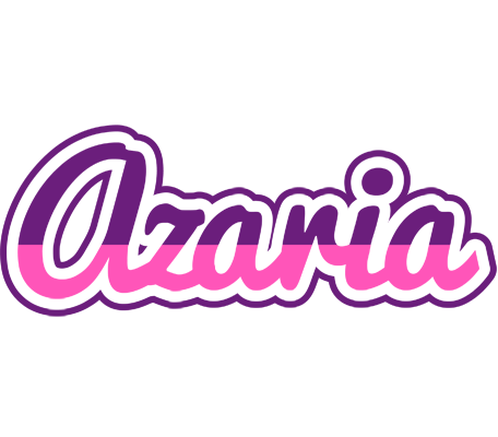 Azaria cheerful logo