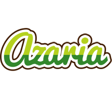 Azaria golfing logo