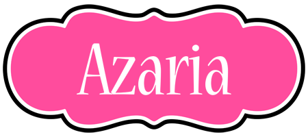 Azaria invitation logo