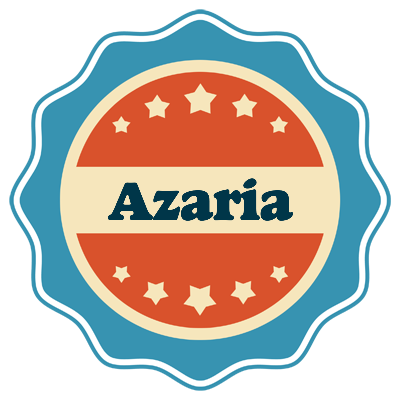 Azaria labels logo