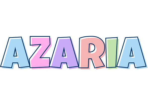 Azaria pastel logo