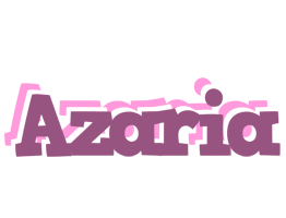 Azaria relaxing logo