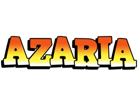 Azaria sunset logo